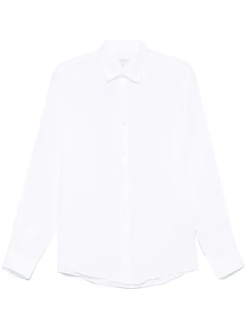 Sunspel linen shirt White MSHT2106