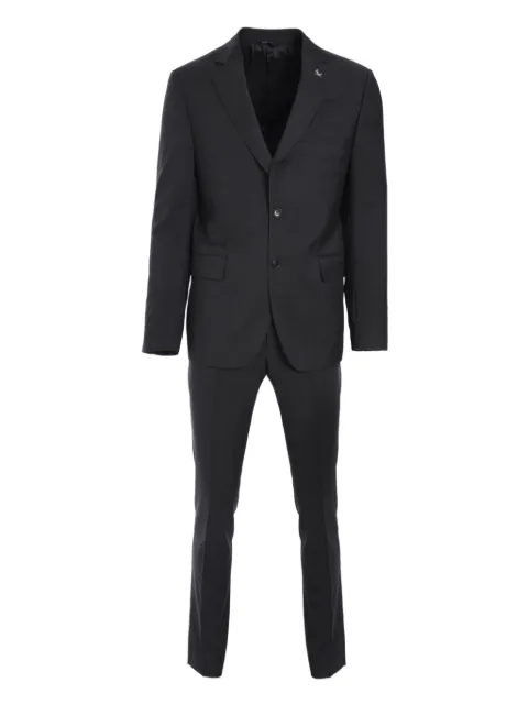Tombolini virgin-wool suit Grey A565ELRB