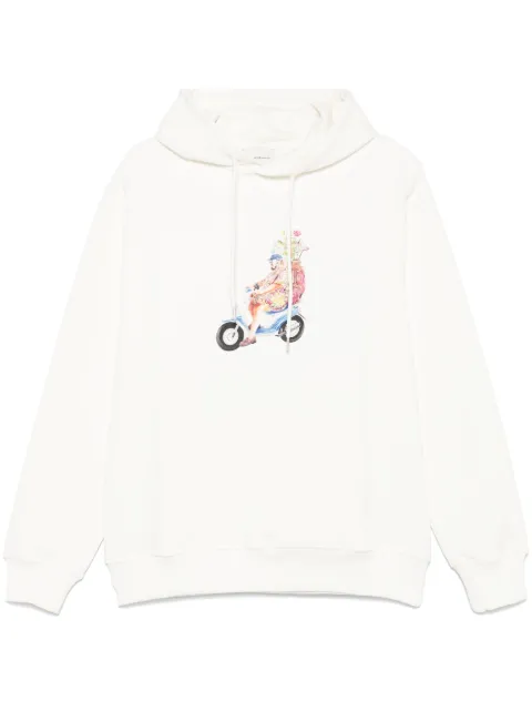 Drôle De Monsieur Le Hoodie Golfeur hoodie White GHO181CO127