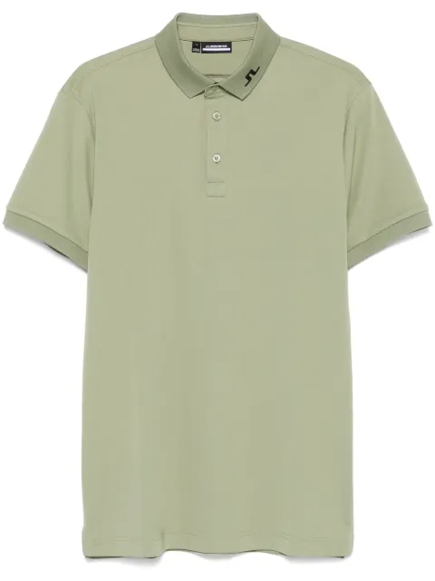 J.Lindeberg KV-print polo shirt Green GMJT11947