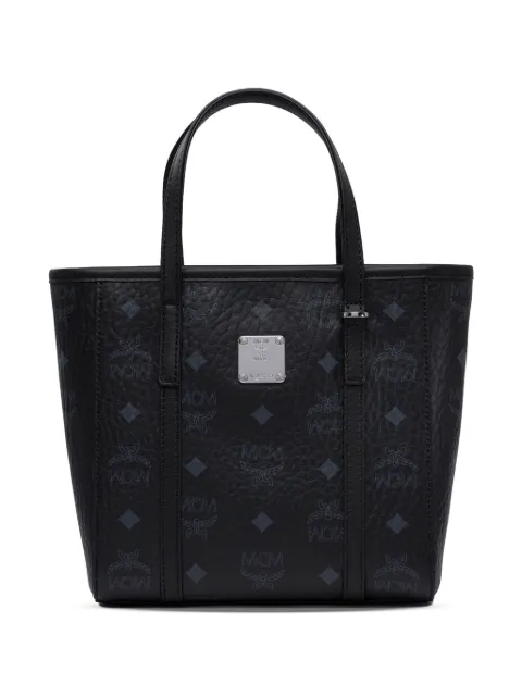 MCM leather tote bag Black MWPEAMT06BK