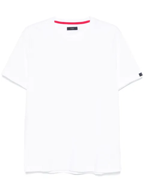 Fay logo-patch T-shirt White NPMB3501330