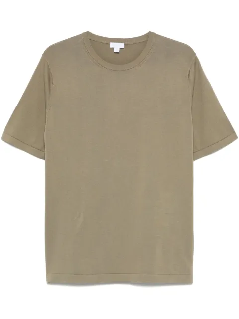 Sunspel cotton knit T-shirt Green MTSH8278