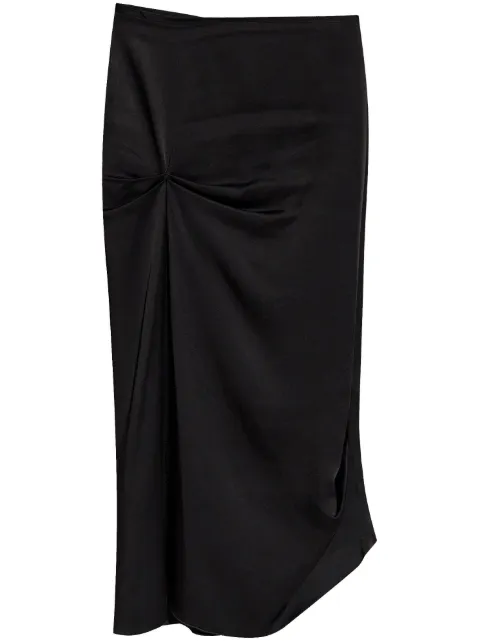 Victoria Beckham draped skirt Black 1225WSK006377A