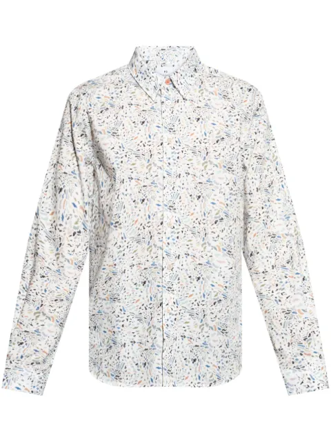 PS Paul Smith abstract-print shirt White M2R149TP22317