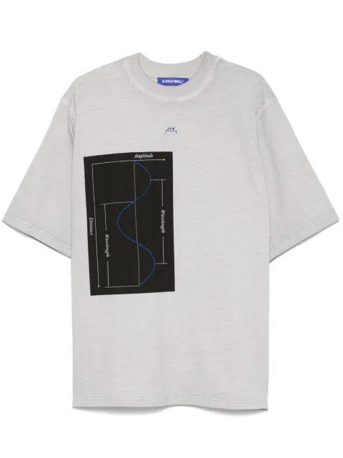 A-COLD-WALL* Waveform T-shirt Grey ACWMTS215