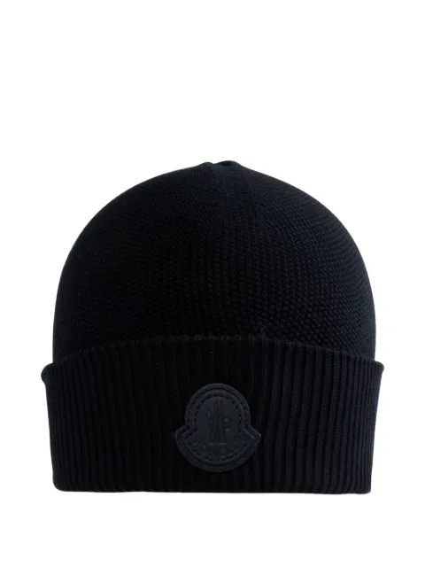Moncler cashmere-blend beanie Blue 3B00027M1161