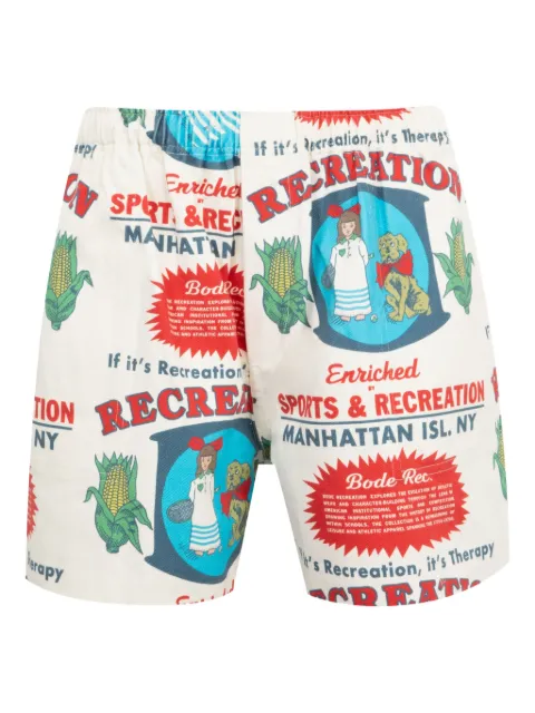BODE Enrichment shorts White MRS25BT045
