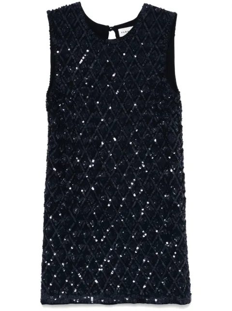 P.A.R.O.S.H. sequined mini dress Blue GILDD722508
