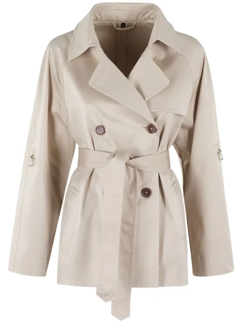 Fay belted trench coat Neutrals NAW61503030WUW