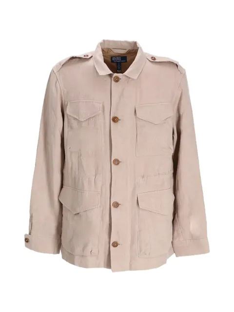 Polo Ralph Lauren Baystones flap-pocket field jacket Neutrals 710956071001