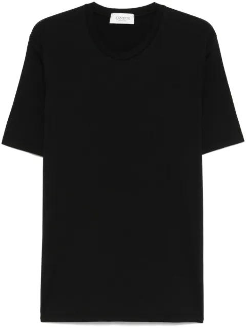 Laneus crew-neck T-shirt Black S5LAMATH049