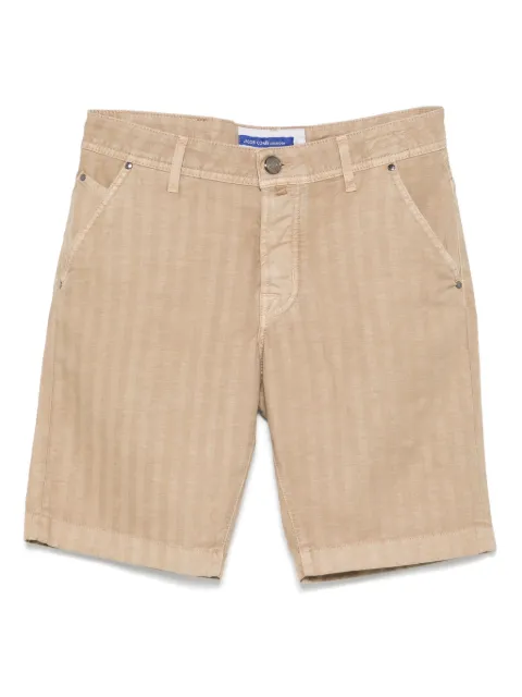 Jacob Cohën herringbone shorts Neutrals JUMOE002036S4002