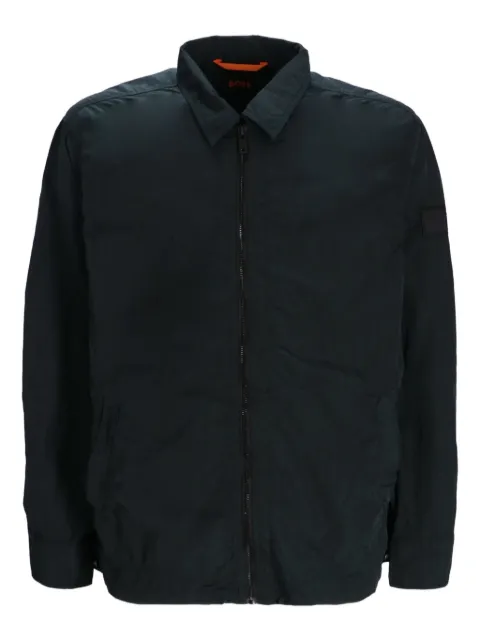 BOSS zip-up shirt Black 50530832