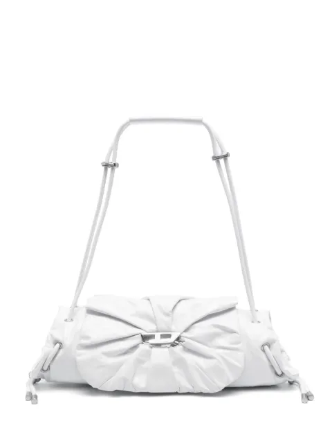 Diesel Scrunch D shoulder bag White X10331P1003