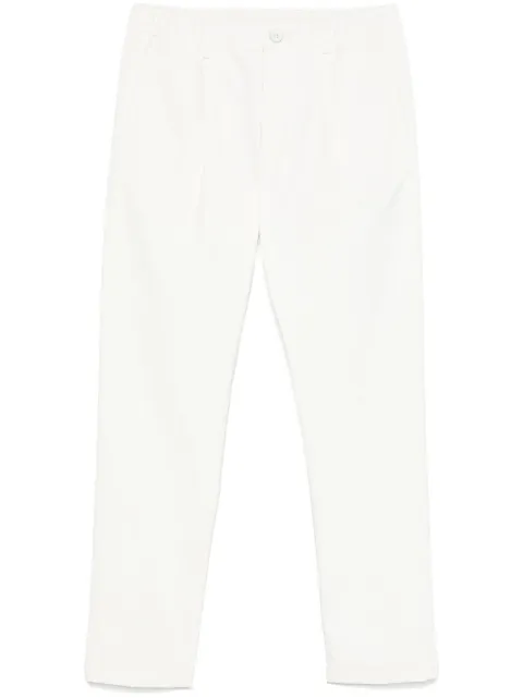 Herno tapered trousers White PT000091U125311100