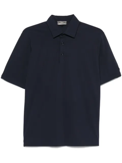 Herno short-sleeves polo shirt Blue JPL00138U12509S