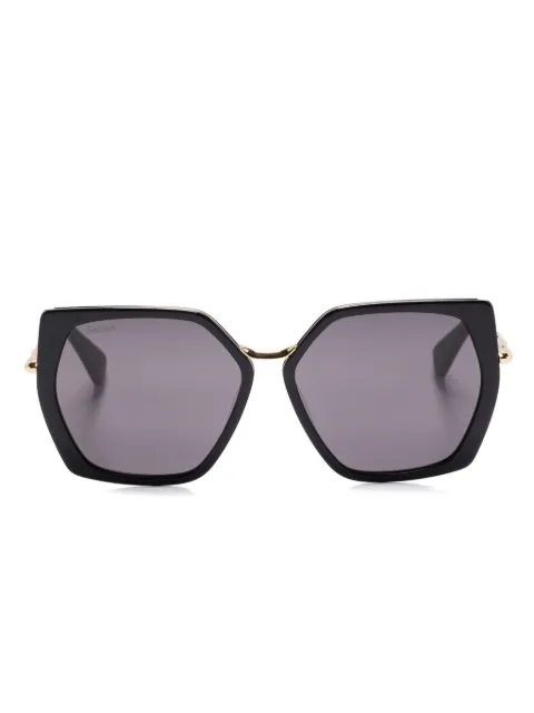 Max Mara Eyewear oversize square-frame sunglasses Black MM0136