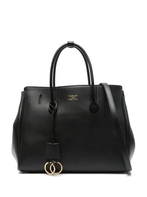 Balenciaga small Hampton tote bag Black 8133572ABAV
