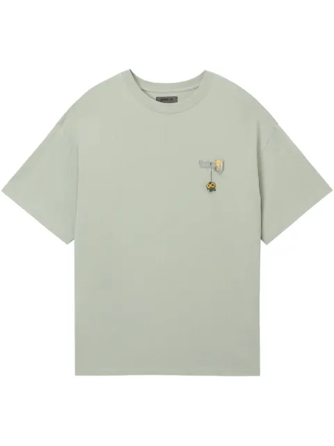 Musium Div. cotton t-shirt Green MMUTEM00747X