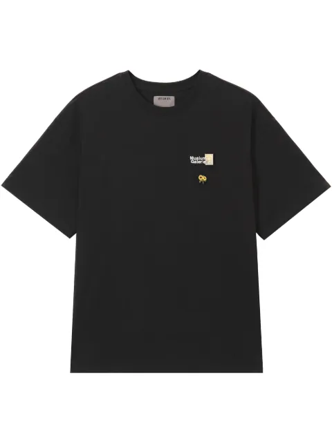 Musium Div. cotton t-shirt Black MMUTEM00747X