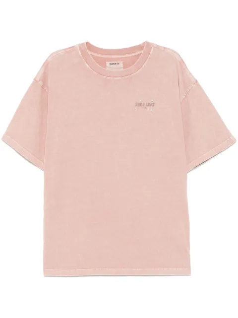 Musium Div. logo-print T-shirt Pink MMUTEM00754X