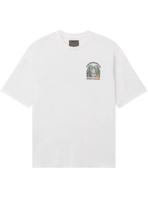 Musium Div. cotton t-shirt White MMUTEM00766X