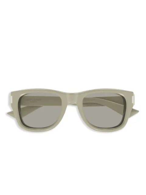 Saint Laurent Eyewear square frame sunglasses Green SL801