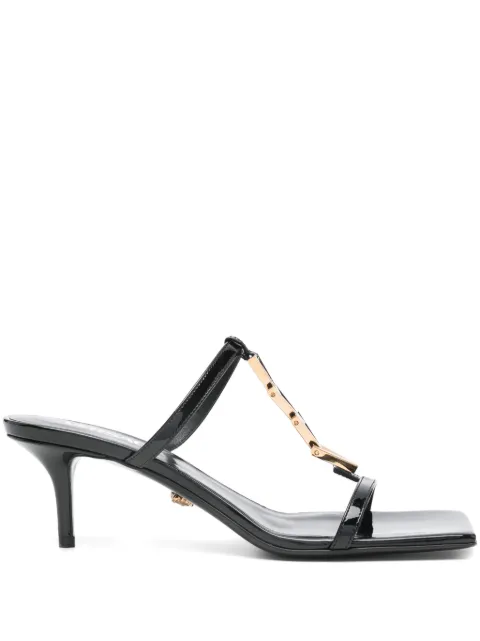 Versace 60mm leather sandals Black 1018735D2VE