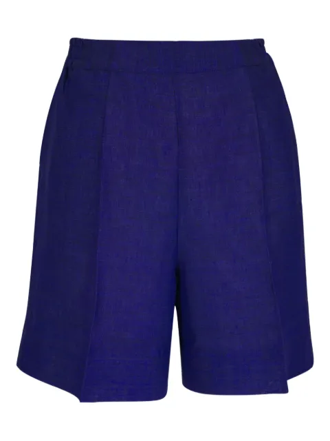 Kiton linen shorts Blue D59128K0903E02