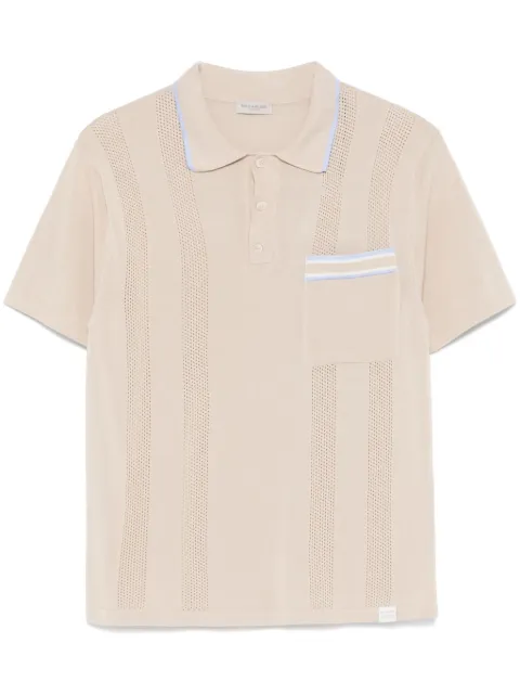Paul & Shark asymmetric-pocket polo shirt Neutrals 25411651