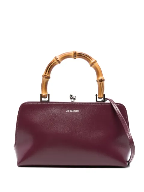 Jil Sander mini Goji tote bag Red J07WD0029P5356