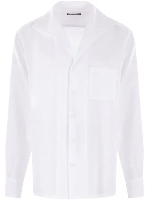 Dolce & Gabbana linen shirt White G5MW6TFU4JB