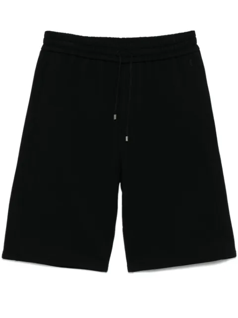 Saint Laurent cotton track shorts Black 820126Y36SW