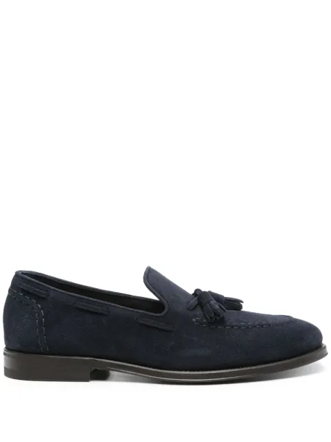 Henderson Baracco tassel-detail boat shoes Blue 72407K