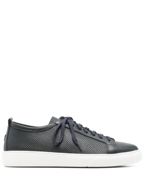 Henderson Baracco perforated-design sneakers Blue RONNYF