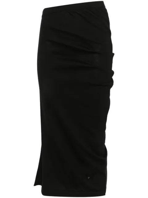 Moschino asymmetric midi dress Black A01810401