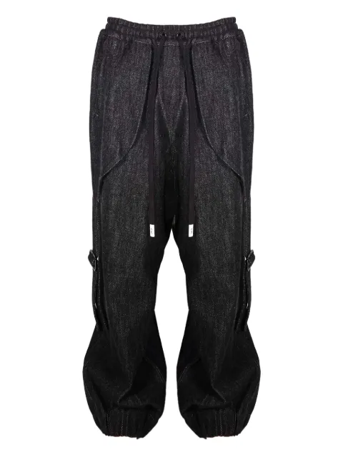 Haculla parachute buckle jeans Black HA08BEJ01