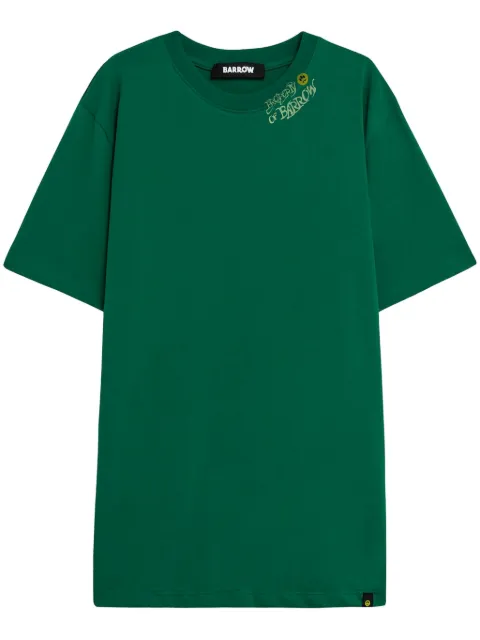 BARROW graphic-print T-shirt Green S5BWUATH156