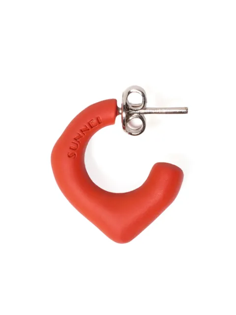 Sunnei half-hoop earring Silver ACCXJEW016MET0078216ORANGEMATT