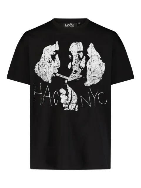 Haculla graphic-print t-shirt Black HA08BET02