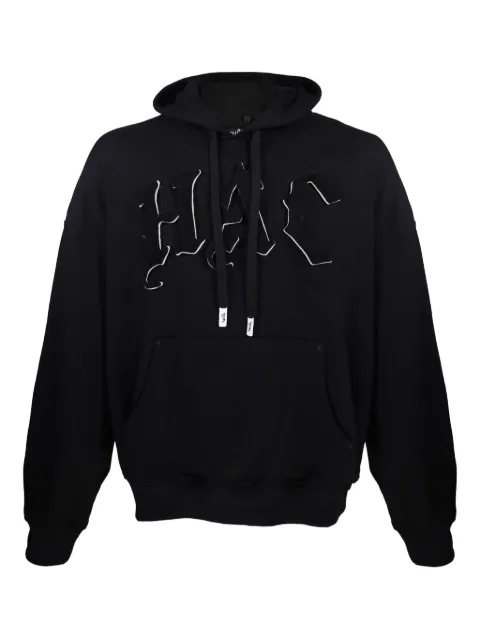 Haculla graphic-print hoodie Black HA08BEKH01