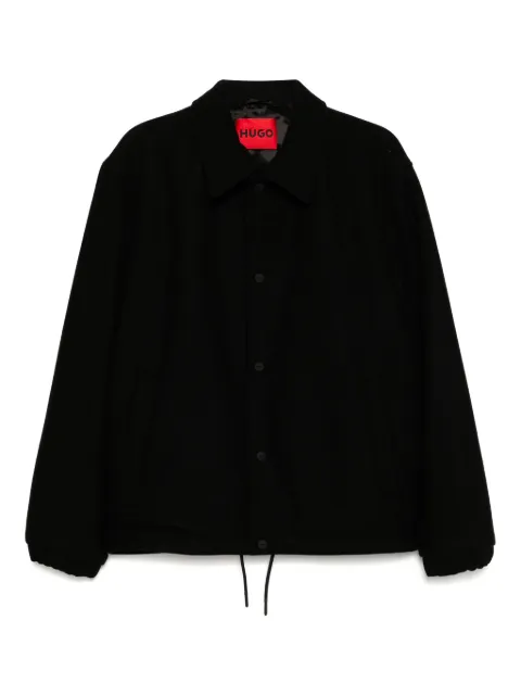 HUGO Adjustable Hem coach jacket Black 50530760