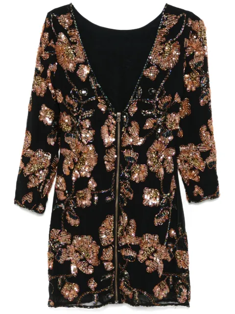 Loulou sequin-embellished mini dress Black 60000A068