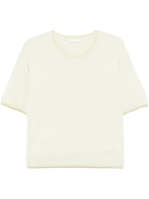 LIU JO fine-knit top Green WA5383MS49I