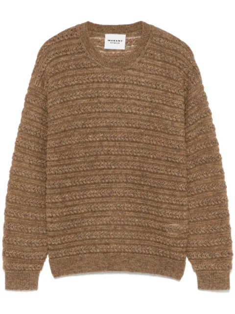 MARANT ÉTOILE Oletta sweater Brown PU0621FAA1L68E