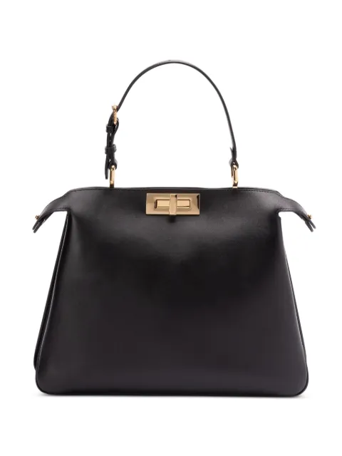 FENDI Peekaboo tote bag Black 8BN353AOVH
