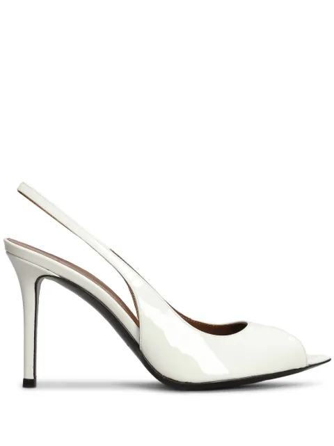 Giuseppe Zanotti 90mm Intriigo Open Toe sandals White I400013007