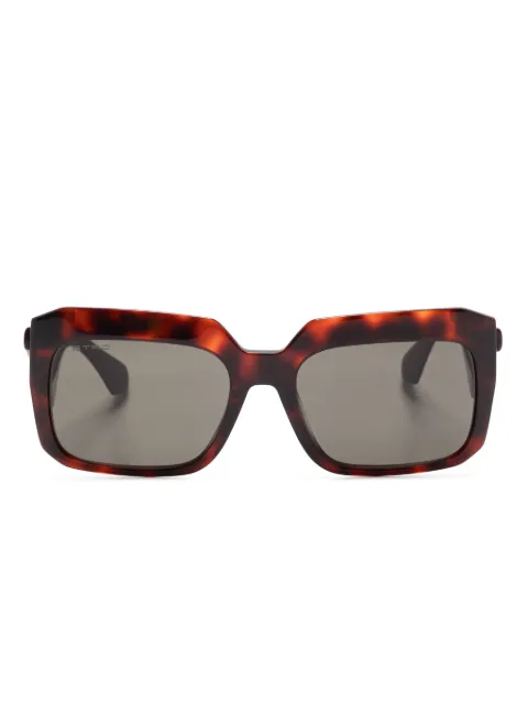 ETRO rectangle-frame sunglasses Brown ETRO0045GS