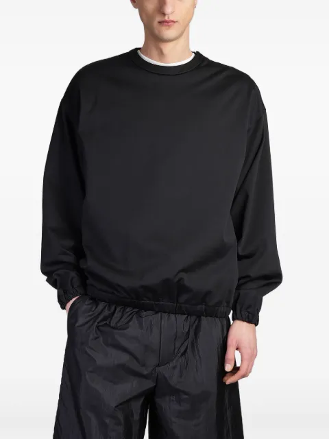 Jil Sander zip-detailing sweatshirt Black J22GU0134J20254